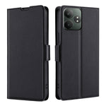 Custodia per telefono in pelle flip orizzontale con fibbia laterale ultrasottile, For Realme C75 4G / 14x 5G Global, For Realme 13 Pro 5G, For Realme GT Neo6 SE, For Realme 12 5G, For Realme 12 Pro 5G, For Realme 12 Pro+ 5G
