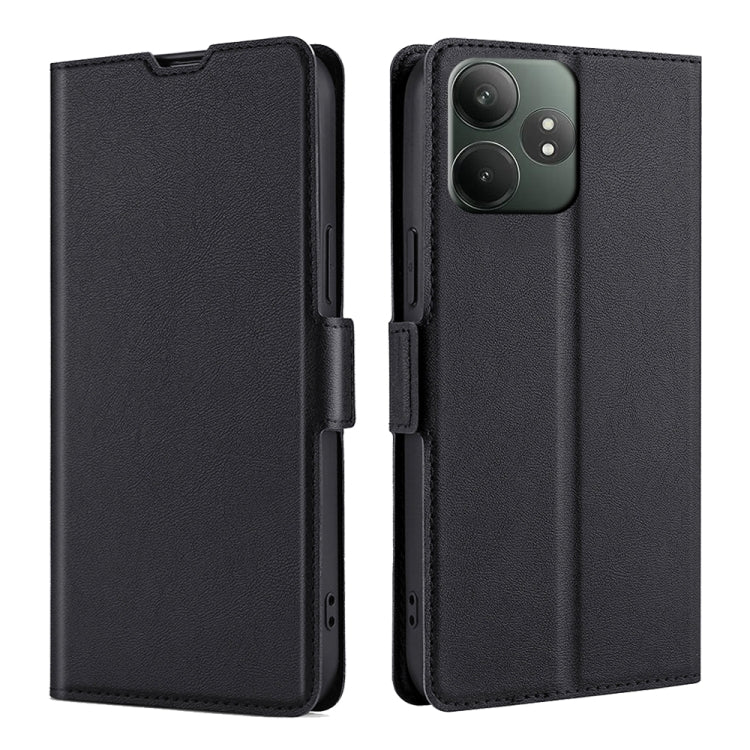 Custodia per telefono in pelle flip orizzontale con fibbia laterale ultrasottile, For Realme C75 4G / 14x 5G Global, For Realme 13 Pro 5G, For Realme GT Neo6 SE, For Realme 12 5G, For Realme 12 Pro 5G, For Realme 12 Pro+ 5G