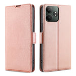 Custodia per telefono in pelle flip orizzontale con fibbia laterale ultrasottile, For Realme C75 4G / 14x 5G Global, For Realme 13 Pro 5G, For Realme GT Neo6 SE, For Realme 12 5G, For Realme 12 Pro 5G, For Realme 12 Pro+ 5G