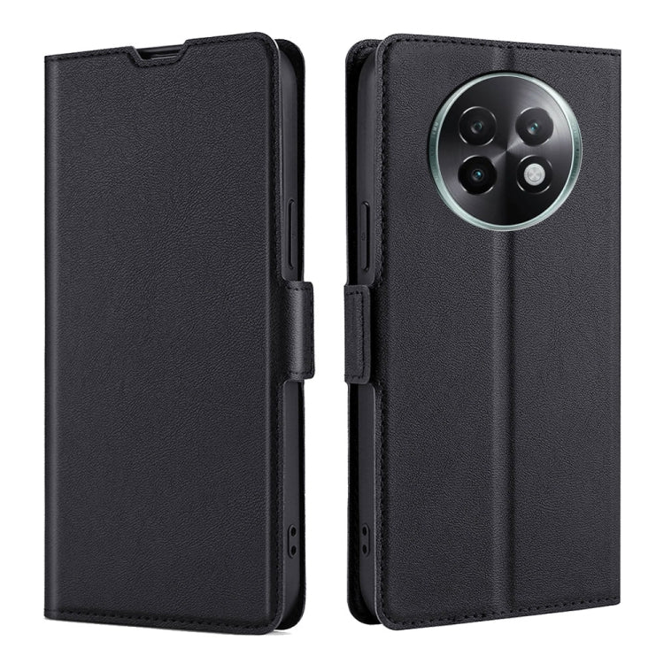 Custodia per telefono in pelle flip orizzontale con fibbia laterale ultrasottile, For Realme C75 4G / 14x 5G Global, For Realme 13 Pro 5G, For Realme GT Neo6 SE, For Realme 12 5G, For Realme 12 Pro 5G, For Realme 12 Pro+ 5G
