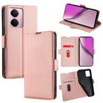 Custodia per telefono in pelle flip orizzontale con fibbia laterale ultrasottile, For Realme GT 7 5G Global, For Realme 14 5G Global, For Realme P3 Ultra 5G, For Realme P3 Pro 5G Global, For Realme 14 Pro+ 5G, For Realme 14 Pro 5G Global