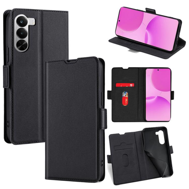 Custodia per telefono in pelle flip orizzontale con fibbia laterale ultrasottile, For Realme 16 Pro 5G, For Realme P4x 5G, For Realme C85 5G, For Realme C85 Pro 4G, For Realme 15T 5G Global, For Realme C71 4G