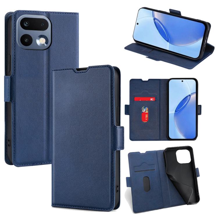 Custodia per telefono in pelle flip orizzontale con fibbia laterale ultrasottile, For Realme 16 Pro 5G, For Realme P4x 5G, For Realme C85 5G, For Realme C85 Pro 4G, For Realme 15T 5G Global, For Realme C71 4G