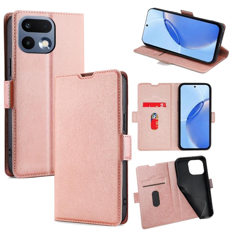 Custodia per telefono in pelle flip orizzontale con fibbia laterale ultrasottile, For Realme 16 Pro 5G, For Realme P4x 5G, For Realme C85 5G, For Realme C85 Pro 4G, For Realme 15T 5G Global, For Realme C71 4G