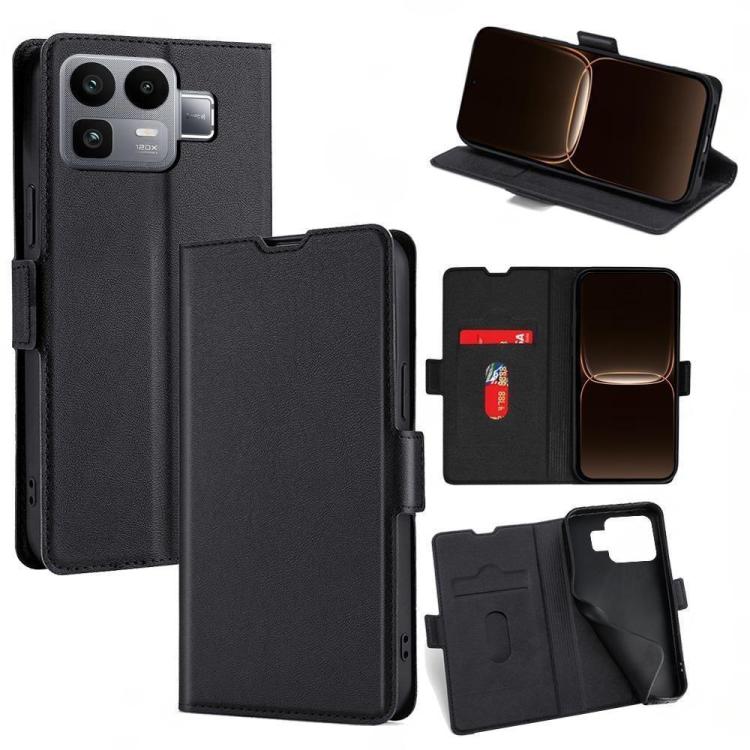Custodia per telefono in pelle flip orizzontale con fibbia laterale ultrasottile, For Realme P4 Power 5G, For Realme Note 80 4G, For Realme C83 5G, For Realme Neo8 5G, For Realme 16 5G Global, For Realme 16 Pro+ 5G