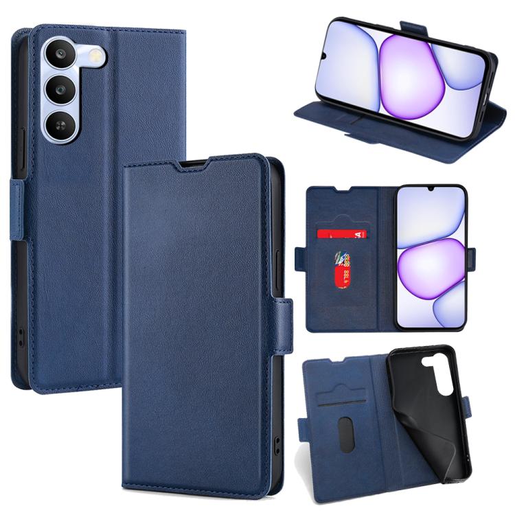 Custodia per telefono in pelle flip orizzontale con fibbia laterale ultrasottile, For Realme P4 Power 5G, For Realme Note 80 4G, For Realme C83 5G, For Realme Neo8 5G, For Realme 16 5G Global, For Realme 16 Pro+ 5G