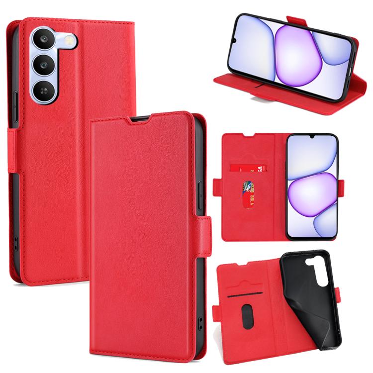 Custodia per telefono in pelle flip orizzontale con fibbia laterale ultrasottile, For Realme P4 Power 5G, For Realme Note 80 4G, For Realme C83 5G, For Realme Neo8 5G, For Realme 16 5G Global, For Realme 16 Pro+ 5G