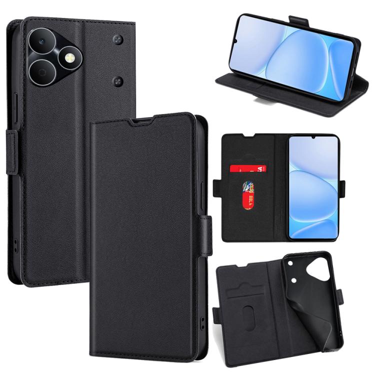 Custodia per telefono in pelle flip orizzontale con fibbia laterale ultrasottile, For Realme P4 Power 5G, For Realme Note 80 4G, For Realme C83 5G, For Realme Neo8 5G, For Realme 16 5G Global, For Realme 16 Pro+ 5G