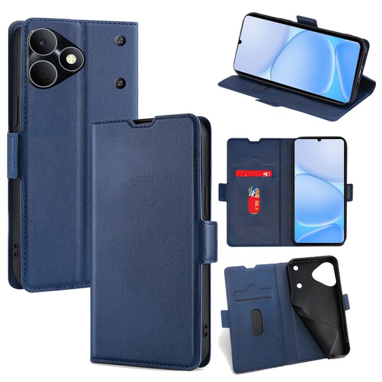 Custodia per telefono in pelle flip orizzontale con fibbia laterale ultrasottile, For Realme P4 Power 5G, For Realme Note 80 4G, For Realme C83 5G, For Realme Neo8 5G, For Realme 16 5G Global, For Realme 16 Pro+ 5G