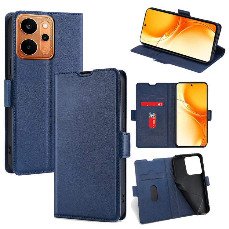 Custodia per telefono in pelle flip orizzontale con fibbia laterale ultrasottile, For Realme P4 Power 5G, For Realme Note 80 4G, For Realme C83 5G, For Realme Neo8 5G, For Realme 16 5G Global, For Realme 16 Pro+ 5G