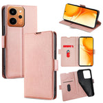 Custodia per telefono in pelle flip orizzontale con fibbia laterale ultrasottile, For Realme P4 Power 5G, For Realme Note 80 4G, For Realme C83 5G, For Realme Neo8 5G, For Realme 16 5G Global, For Realme 16 Pro+ 5G