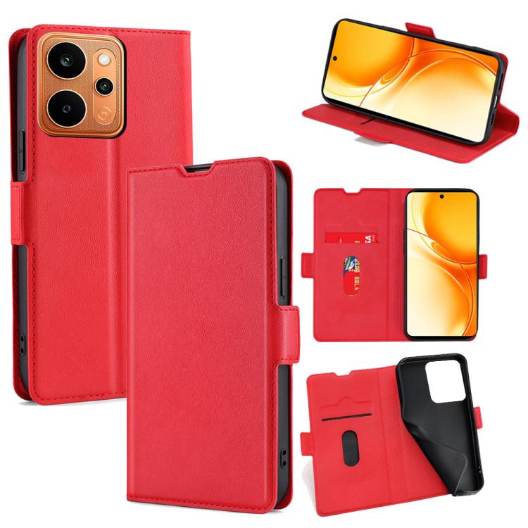 Custodia per telefono in pelle flip orizzontale con fibbia laterale ultrasottile, For Realme P4 Power 5G, For Realme Note 80 4G, For Realme C83 5G, For Realme Neo8 5G, For Realme 16 5G Global, For Realme 16 Pro+ 5G