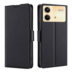Custodia portafoglio in pelle flip per Xiaomi Redmi Turbo 3 5G