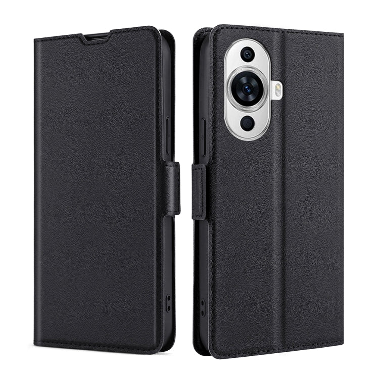 Custodia per telefono in pelle flip orizzontale con fibbia laterale ultrasottile, For Huawei Mate 60, For Huawei nova 11 Pro 4G / 11 Ultra 4G, For Huawei nova 11 4G