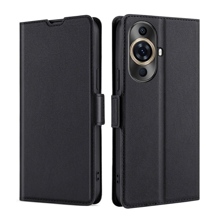 Custodia per telefono in pelle flip orizzontale con fibbia laterale ultrasottile, For Huawei Mate 60, For Huawei nova 11 Pro 4G / 11 Ultra 4G, For Huawei nova 11 4G