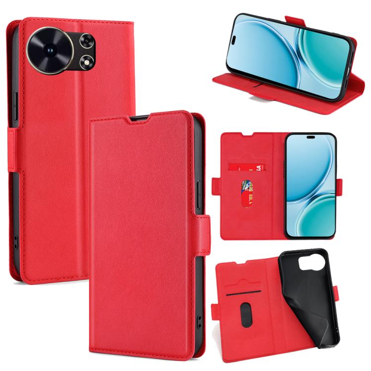 Custodia per telefono in pelle flip orizzontale con fibbia laterale ultrasottile, For Huawei Mate 80 5G, For Huawei Maimang 40 5G, For Huawei Pura 80 5G, For Huawei nova 14 Ultra 5G, For Huawei nova 14 Pro 5G, For Huawei nova 14 5G