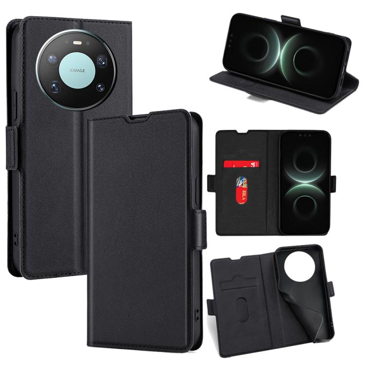 Custodia per telefono in pelle flip orizzontale con fibbia laterale ultrasottile, For Huawei Enjoy 90 Pro Max 5G, For Huawei Enjoy 90 Plus 5G, For Huawei nova 15 Ultra, For Huawei nova 15 Pro, For Huawei nova 15, For Huawei Mate 80 Pro Max 5G