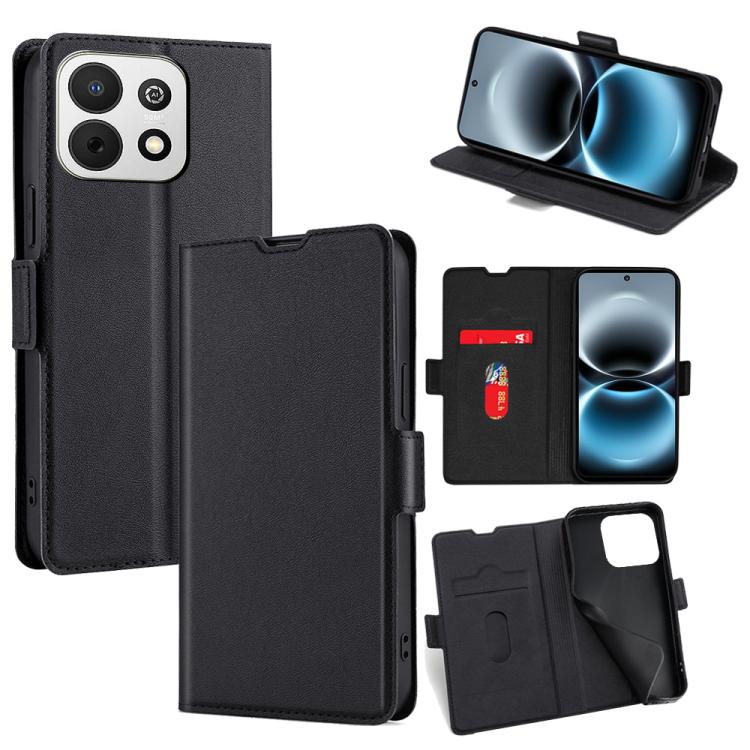 Custodia per telefono in pelle flip orizzontale con fibbia laterale ultrasottile, For Huawei Enjoy 90 Pro Max 5G, For Huawei Enjoy 90 Plus 5G, For Huawei nova 15 Ultra, For Huawei nova 15 Pro, For Huawei nova 15, For Huawei Mate 80 Pro Max 5G