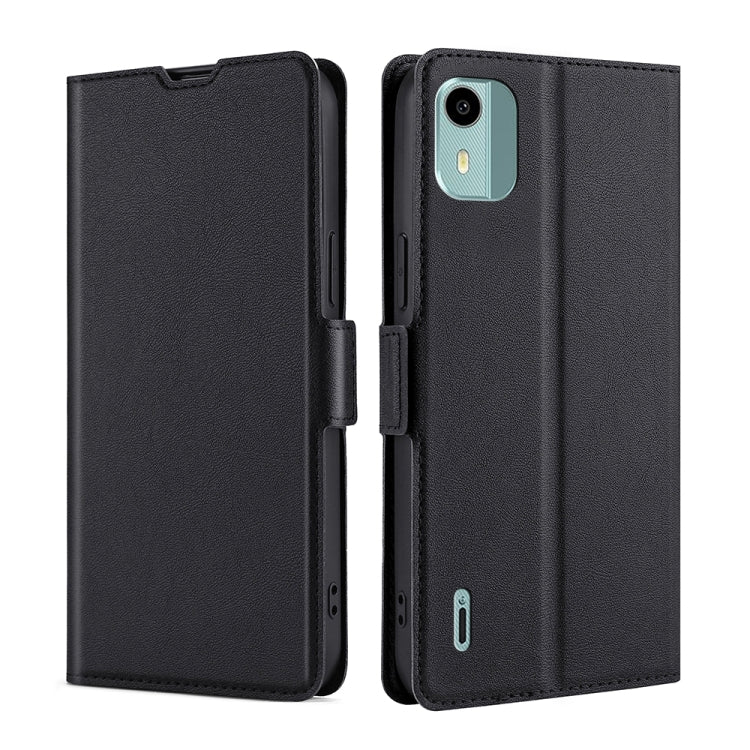 Custodia per telefono in pelle flip orizzontale con fibbia laterale ultrasottile, For Nokia C12, For Nokia G42 5G, For Nokia C22, For Nokia C32, For Nokia G11 Plus, For Nokia C300 4G US Version