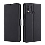 Custodia per telefono in pelle flip orizzontale con fibbia laterale ultrasottile, For Nokia C12, For Nokia G42 5G, For Nokia C22, For Nokia C32, For Nokia G11 Plus, For Nokia C300 4G US Version