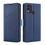 Custodia per telefono in pelle flip orizzontale con fibbia laterale ultrasottile, For Nokia C12, For Nokia G42 5G, For Nokia C22, For Nokia C32, For Nokia G11 Plus, For Nokia C300 4G US Version