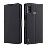 Custodia per telefono in pelle flip orizzontale con fibbia laterale ultrasottile, For Nokia C12, For Nokia G42 5G, For Nokia C22, For Nokia C32, For Nokia G11 Plus, For Nokia C300 4G US Version