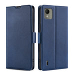 Custodia per telefono in pelle flip orizzontale con fibbia laterale ultrasottile, For Nokia C110 4G, For Nokia C02 TA-1522