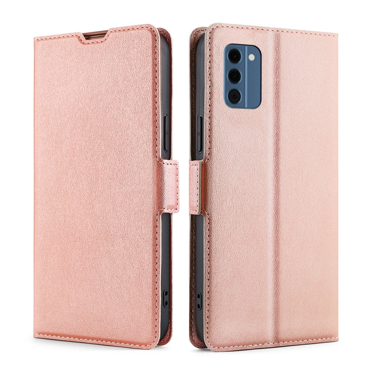 Custodia per telefono in pelle flip orizzontale con fibbia laterale ultrasottile, For Nokia C12, For Nokia G42 5G, For Nokia C22, For Nokia C32, For Nokia G11 Plus, For Nokia C300 4G US Version