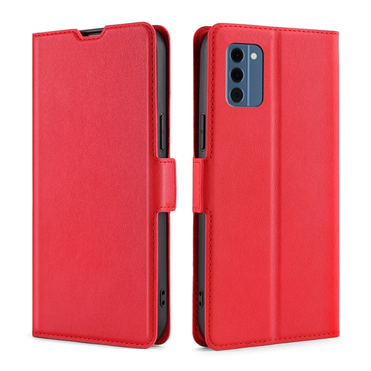 Custodia per telefono in pelle flip orizzontale con fibbia laterale ultrasottile, For Nokia C12, For Nokia G42 5G, For Nokia C22, For Nokia C32, For Nokia G11 Plus, For Nokia C300 4G US Version