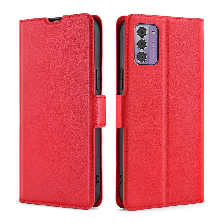 Custodia per telefono in pelle flip orizzontale con fibbia laterale ultrasottile, For Nokia C12, For Nokia G42 5G, For Nokia C22, For Nokia C32, For Nokia G11 Plus, For Nokia C300 4G US Version