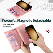 Custodia portafoglio in pelle con MagSafe per Samsung Galaxy