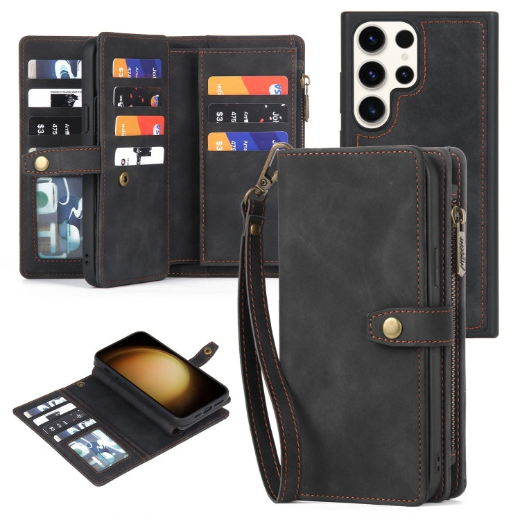 Custodia portafoglio in pelle con MagSafe per Samsung Galaxy