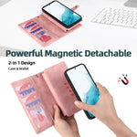 Custodia portafoglio in pelle con MagSafe per Samsung Galaxy