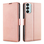 Custodia portafoglio in pelle per Samsung Galaxy M55