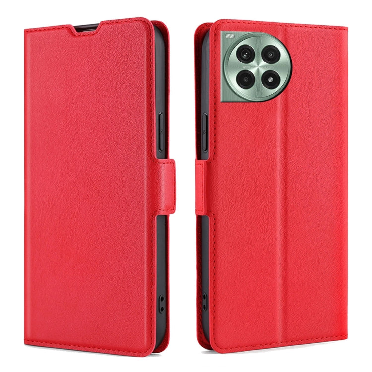 Custodia per telefono in pelle flip orizzontale con fibbia laterale ultrasottile, For OnePlus Ace 3 Pro 5G, For OnePlus Nord CE 4 Lite 5G, For OnePlus Nord CE 3 Lite 5G