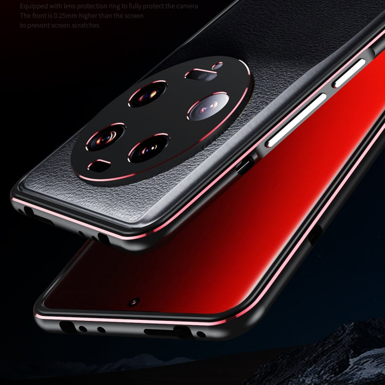 Cornice in metallo LK Aurora con copriobiettivo per Xiaomi 13 Ult