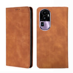 Custodia per telefono in pelle magnetica Skin Feel, For OPPO A1 5G, For OPPO Reno10 Pro+ 5G, For OPPO Reno10 Pro 5G China, For OPPO Reno10 5G China