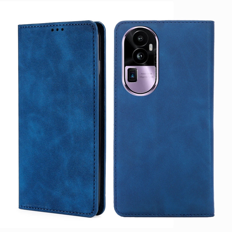 Custodia per telefono in pelle magnetica Skin Feel, For OPPO A1 5G, For OPPO Reno10 Pro+ 5G, For OPPO Reno10 Pro 5G China, For OPPO Reno10 5G China
