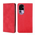 Custodia per telefono in pelle magnetica Skin Feel, For OPPO A1 5G, For OPPO Reno10 Pro+ 5G, For OPPO Reno10 Pro 5G China, For OPPO Reno10 5G China