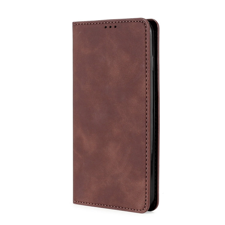 Custodia per telefono in pelle magnetica Skin Feel, For Huawei nova 11 4G