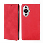 Custodia per telefono in pelle magnetica Skin Feel, For Huawei nova 11 4G
