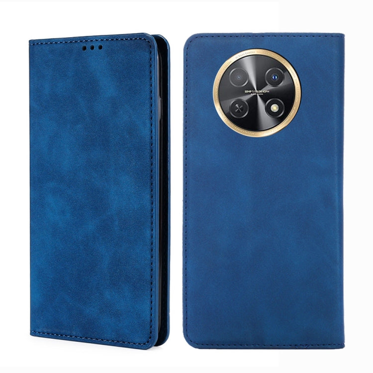 Custodia per telefono in pelle magnetica Skin Feel, For Huawei Mate 60, For Huawei Enjoy 60 Pro / nova 11i, For Huawi Enjoy 60X, For Huawei nova 11 Pro 4G / 11 Ultra 4G