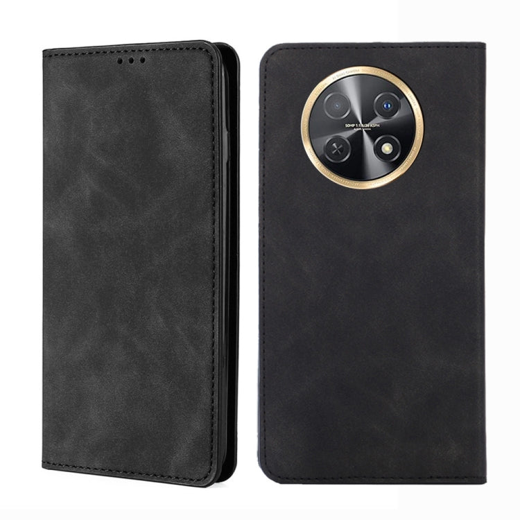 Custodia per telefono in pelle magnetica Skin Feel, For Huawei Mate 60, For Huawei Enjoy 60 Pro / nova 11i, For Huawi Enjoy 60X, For Huawei nova 11 Pro 4G / 11 Ultra 4G