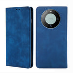 Custodia per telefono in pelle magnetica Skin Feel, For Huawei Mate 60, For Huawei Enjoy 60 Pro / nova 11i, For Huawi Enjoy 60X, For Huawei nova 11 Pro 4G / 11 Ultra 4G
