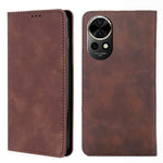 Custodia per telefono in pelle magnetica Skin Feel, For Huawei nova 12i 4G, For Huawei Pura 70, For Huawei nova 12 5G, For Huawei Mate 60 Pro / Pro+