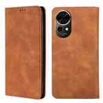 Custodia per telefono in pelle magnetica Skin Feel, For Huawei nova 12i 4G, For Huawei Pura 70, For Huawei nova 12 5G, For Huawei Mate 60 Pro / Pro+