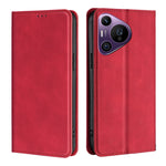 Custodia per telefono in pelle magnetica Skin Feel, For Huawei nova 14 Pro 5G, For Huawei nova 14 5G, For Huawei Pura 70 Pro / Pro+, For Huawei Pura 70 Ultra