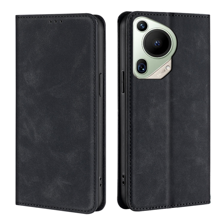 Custodia per telefono in pelle magnetica Skin Feel, For Huawei nova 14 Pro 5G, For Huawei nova 14 5G, For Huawei Pura 70 Pro / Pro+, For Huawei Pura 70 Ultra