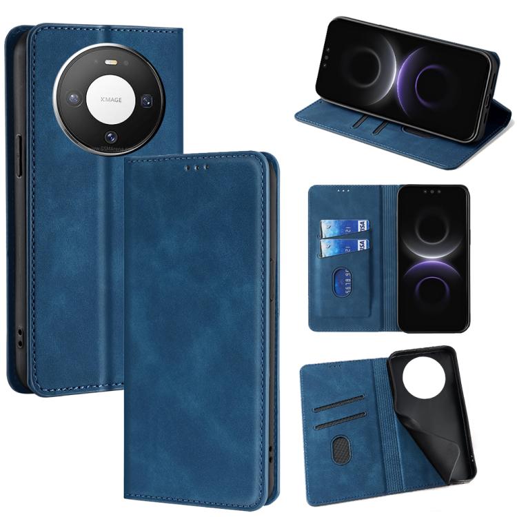 Custodia per telefono in pelle magnetica Skin Feel, For Huawei nova 15, For Huawei Mate 80 Pro Max 5G, For Huawei Mate 80 5G, For Huawei nova 14 Ultra 5G