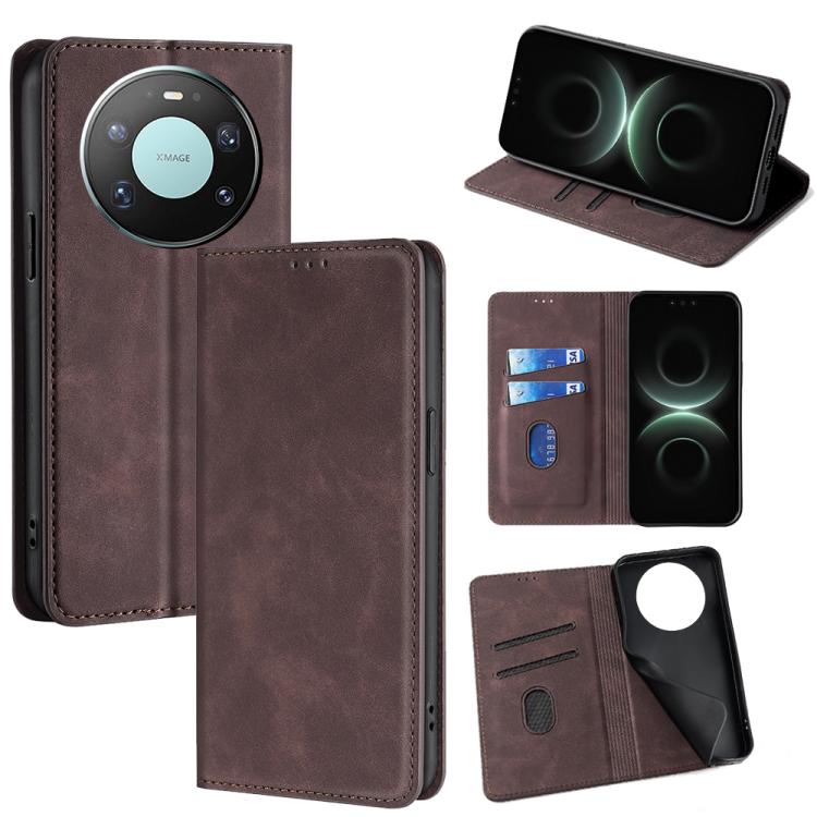 Custodia per telefono in pelle magnetica Skin Feel, For Huawei nova 15, For Huawei Mate 80 Pro Max 5G, For Huawei Mate 80 5G, For Huawei nova 14 Ultra 5G
